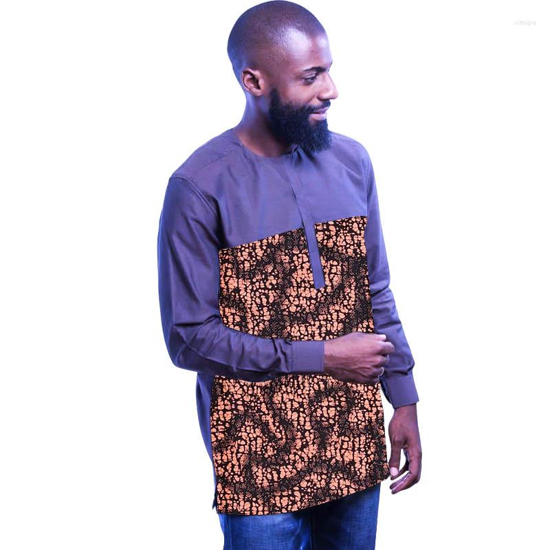 Men' Casual Shirts Navy Blue Patchwork Shirt Cotton Men' Long Sleeve Tops Male Nigerian Fashion Wear Ramadan Wedding Party Outfit
Men' Casual Shirts Navy Blue Patchwork Shirt Cotton Men' Long Sleeve Tops Male Nigerian Fashion Wear Ramadan Wedding Party Outfit