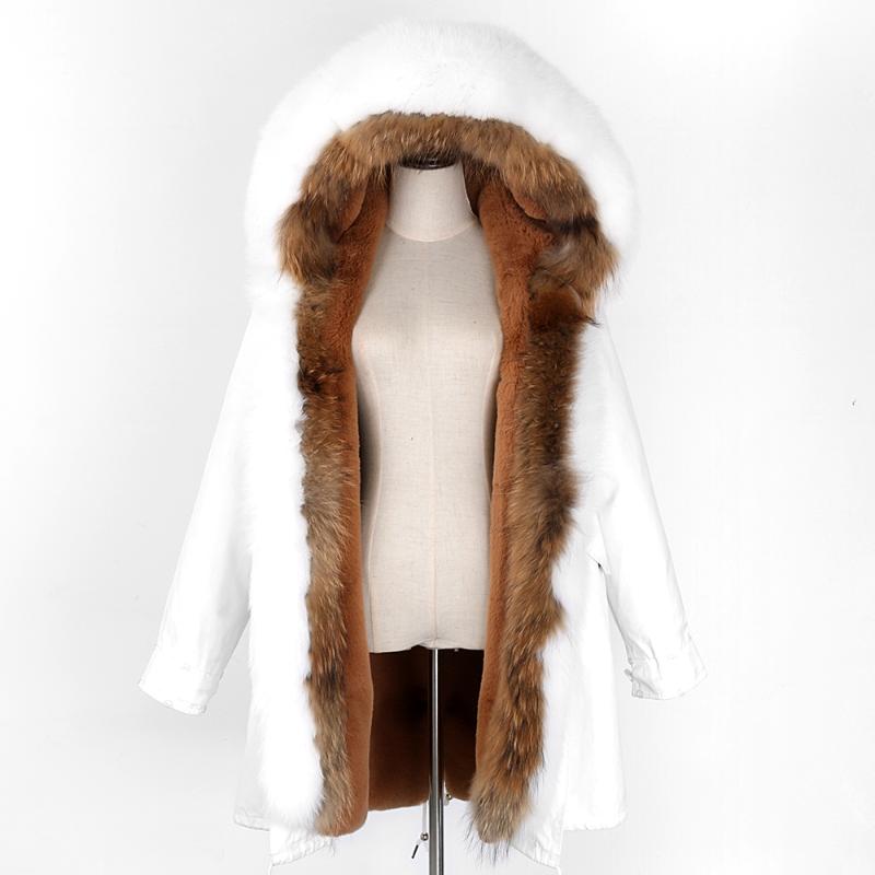 Women's Fur & Faux Winter Jacket Female Real Coat Natural Collar Hood Thick Warm Detachable Waterproof Long White ParkaWomen's Women'sWomen', Color 2
Women's Fur & Faux Winter Jacket Female Real Coat Natural Collar Hood Thick Warm Detachable Waterproof Long White ParkaWomen's Women'sWomen', Color 2