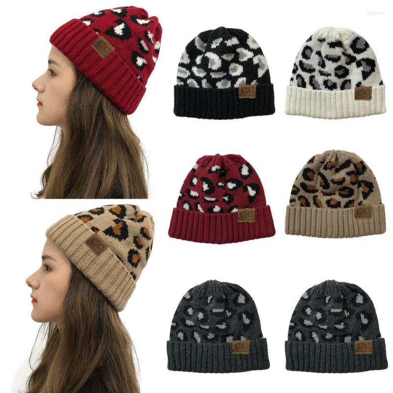 Berets Knitted Leopard Beanie Winter Casual Outdoor Sports Hat Fashion Adult Fall Thick Warm Soft Bonnet Skullies With Leather Tag, Black
Berets Knitted Leopard Beanie Winter Casual Outdoor Sports Hat Fashion Adult Fall Thick Warm Soft Bonnet Skullies With Leather Tag, Black