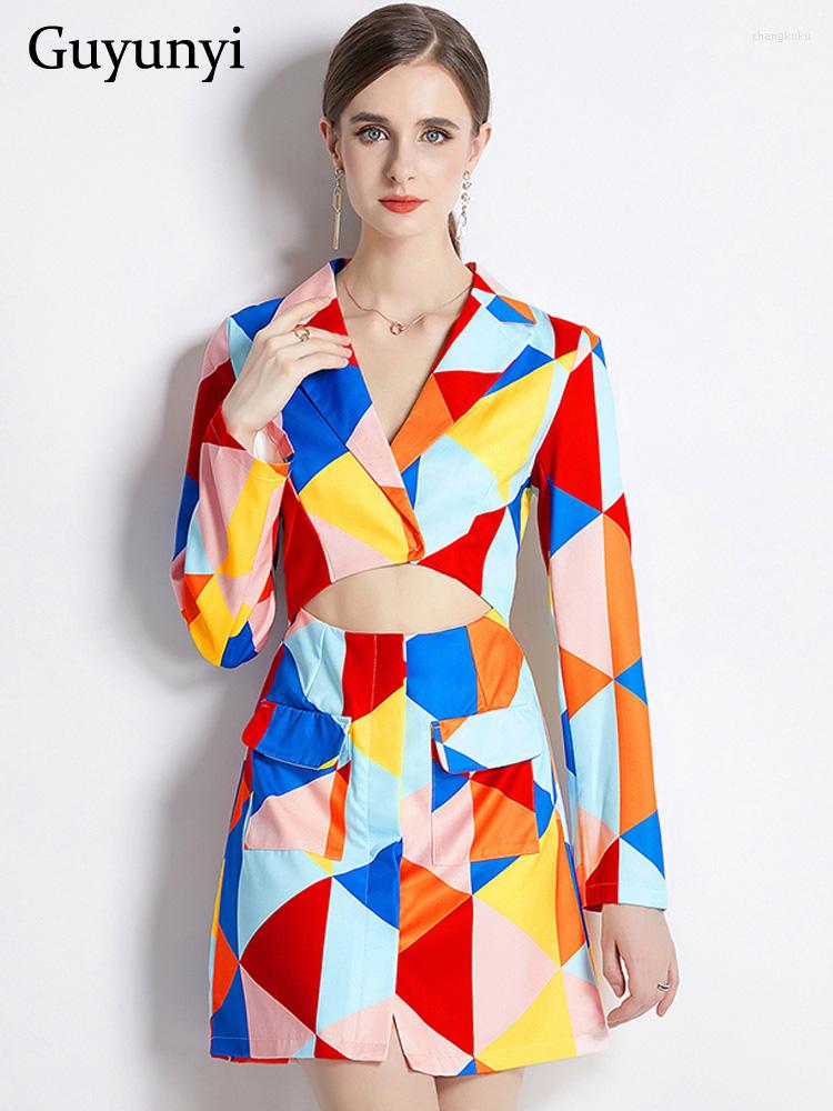 Casual Dresses Fashion England Style Dress 2023 Spring Personality Hollow Design Suit Collar Geometric Pattern Temperament Fake Two-Piece, Cx3689
Casual Dresses Fashion England Style Dress 2023 Spring Personality Hollow Design Suit Collar Geometric Pattern Temperament Fake Two-Piece, Cx3689