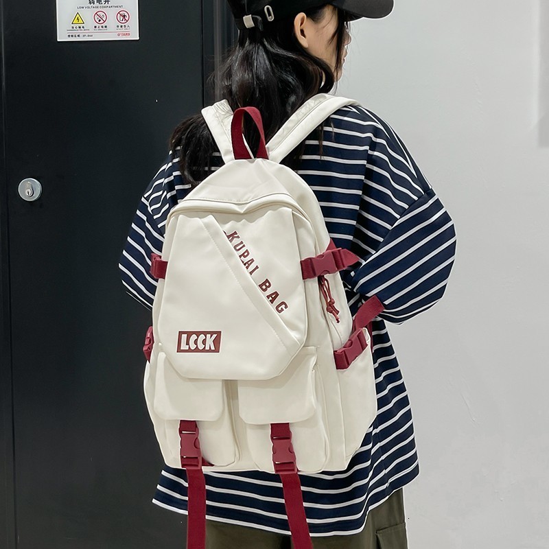Backpack Boy Girl Male Harajuku Ulzzang High School Student Female Large Capacity Junior 230203, Black
Backpack Boy Girl Male Harajuku Ulzzang High School Student Female Large Capacity Junior 230203, Black