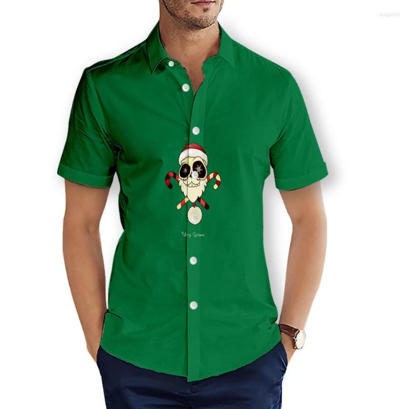 Men' Casual Shirts Fashion Summer Hawaiian Merry Christmas Funny Santa Skull 3D Printed Mens Short Sleeve Beach T26, 04
Men' Casual Shirts Fashion Summer Hawaiian Merry Christmas Funny Santa Skull 3D Printed Mens Short Sleeve Beach T26, 04