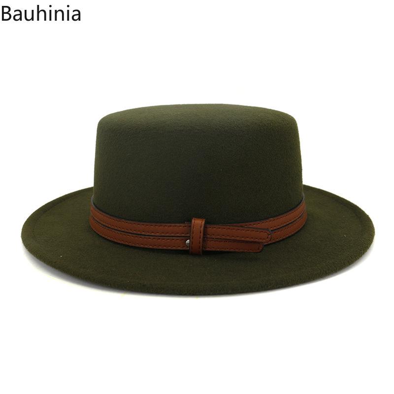 Wide Brim Hats Bauhinia Fashion Vintage Men Women Fedora Wool Sun-shade Belt Felt Floppy Flat Hat Panama Casual Formal Party Cap
Wide Brim Hats Bauhinia Fashion Vintage Men Women Fedora Wool Sun-shade Belt Felt Floppy Flat Hat Panama Casual Formal Party Cap