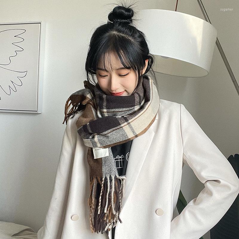 Scarves Fashion Cashmere Plaid Women Scarf 2023 Autumn Winter Warm Shawl Wrap Bandana Pashmina Long Tassel Female Foulard Thick
Scarves Fashion Cashmere Plaid Women Scarf 2023 Autumn Winter Warm Shawl Wrap Bandana Pashmina Long Tassel Female Foulard Thick