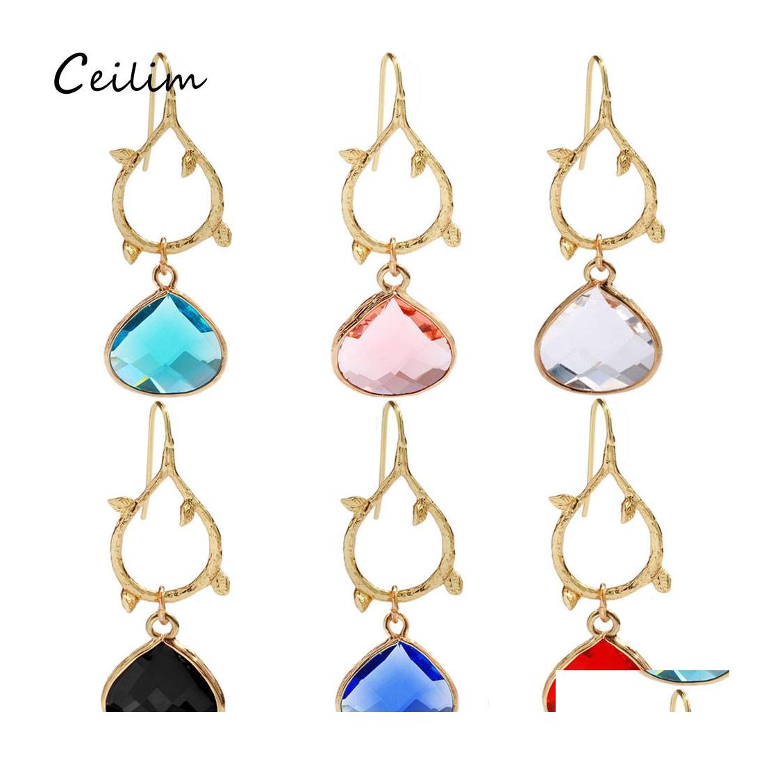 Dangle Chandelier Trendy Water Drop Crystal Earrings For Women Girls Gold Leaf Teardrop Earring With Birthstone Charm Fashion Jewe Otiyg
Dangle Chandelier Trendy Water Drop Crystal Earrings For Women Girls Gold Leaf Teardrop Earring With Birthstone Charm Fashion Jewe Otiyg