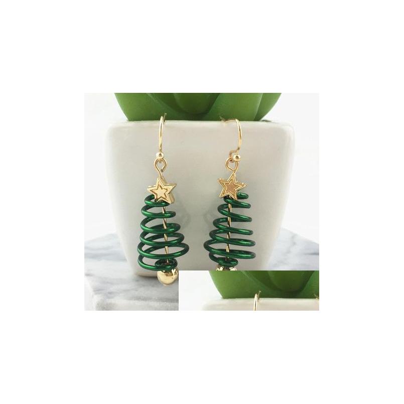 Dangle Chandelier Christmas Tree Drop Earring Xmas Decoration With Star Fashion Jewelry Pair For Women Love Wish Best Gift Deliver Dh5Tk
Dangle Chandelier Christmas Tree Drop Earring Xmas Decoration With Star Fashion Jewelry Pair For Women Love Wish Best Gift Deliver Dh5Tk