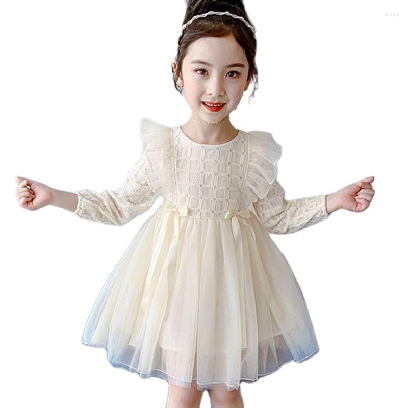 Girl Dresses Girls Princess Dress Solid Mesh For Casual Style Kids Spring Autumn Clothes 6 8 10 12 14, 02a0420-2
Girl Dresses Girls Princess Dress Solid Mesh For Casual Style Kids Spring Autumn Clothes 6 8 10 12 14, 02a0420-2