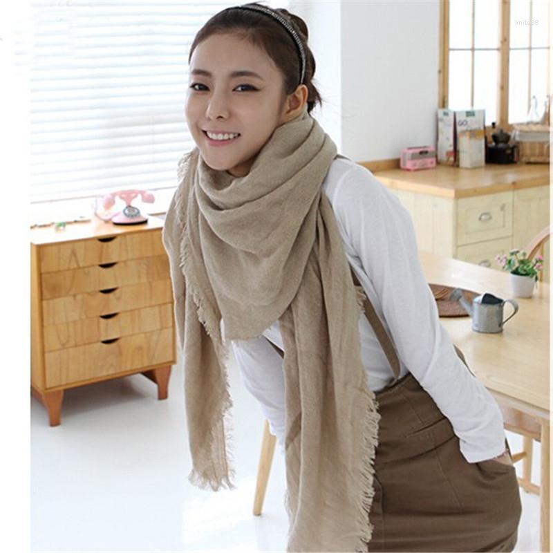 Scarves Fashion Women Shawls And Spring Summer Autumn Winter Ladies Female Retro Tassels Solid Color Long 180 90cm
Scarves Fashion Women Shawls And Spring Summer Autumn Winter Ladies Female Retro Tassels Solid Color Long 180 90cm