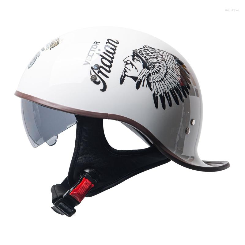 Motorcycle Helmets Men Retro Riding Helmet Scooter Personalized Baseball Half, Knight wheel
Motorcycle Helmets Men Retro Riding Helmet Scooter Personalized Baseball Half, Knight wheel