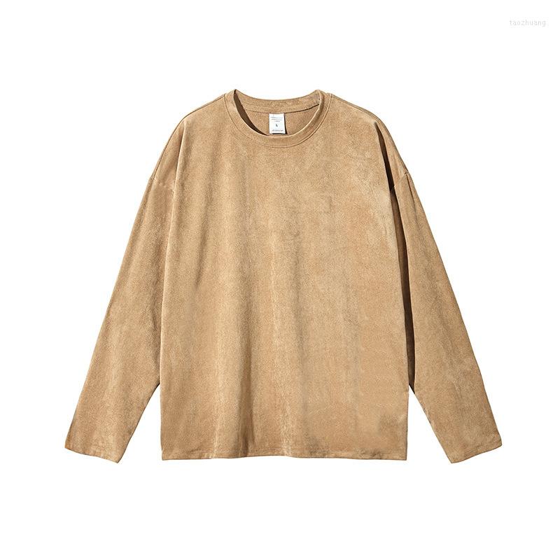 Men's T Shirts Solid Suede Color Blank Shirt Men's Oversize Casual Loose Women's Street Long Sleeved FS, Green
Men's T Shirts Solid Suede Color Blank Shirt Men's Oversize Casual Loose Women's Street Long Sleeved FS, Green