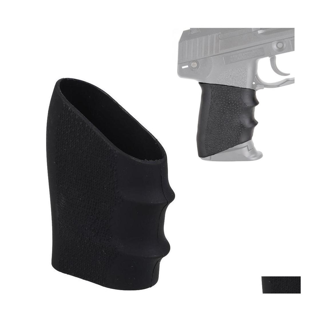 Others Tactical Accessories Airsoft Rubber Grip Glove Er Anti Slip For Most Semi Pistol And G17 G19 Series Hunting Drop Delivery Gear Dh2Oh, Black
Others Tactical Accessories Airsoft Rubber Grip Glove Er Anti Slip For Most Semi Pistol And G17 G19 Series Hunting Drop Delivery Gear Dh2Oh, Black