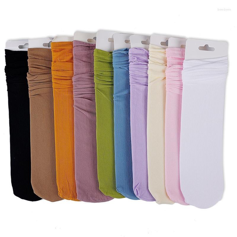 Women Socks Japanese Korea High School Girls Frilly Loose Solid Colors Long Sock Thin Soft Lolita Pack Black White
Women Socks Japanese Korea High School Girls Frilly Loose Solid Colors Long Sock Thin Soft Lolita Pack Black White