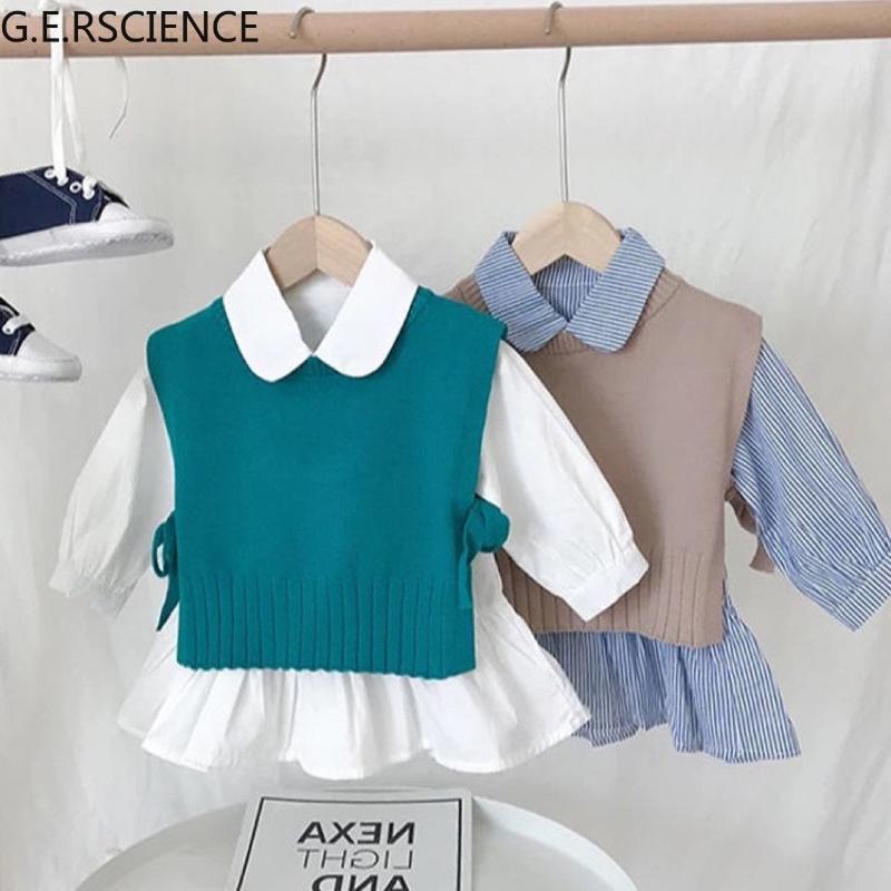 Pullover Spring And Autumn Baby Girl Sweet Candy Color Knitted Sweater Vest Shirt Clothing Suit Jacket Cover
Pullover Spring And Autumn Baby Girl Sweet Candy Color Knitted Sweater Vest Shirt Clothing Suit Jacket Cover