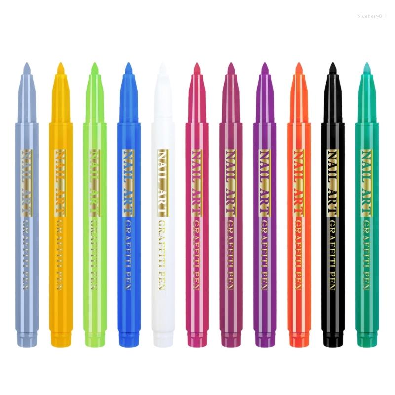 Nail Art Kits 12 Color Pens Point Graffiti Pen Dotting For Halloween Christmas DIY Adorn Manicure Drop
Nail Art Kits 12 Color Pens Point Graffiti Pen Dotting For Halloween Christmas DIY Adorn Manicure Drop