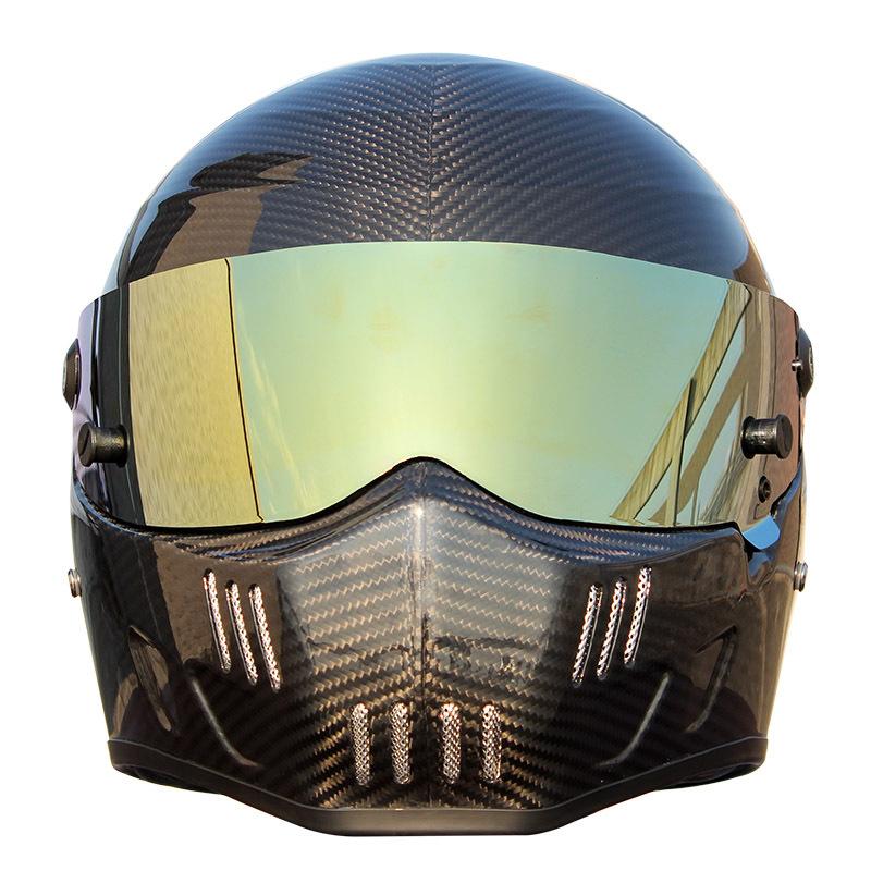 Motorcycle Helmets Carbon Fiber ATV-6 Full Face Helmet Motocross Racing Man Woman And LOriginal ECE Approved Multi-color Sun Visor, Gray
Motorcycle Helmets Carbon Fiber ATV-6 Full Face Helmet Motocross Racing Man Woman And LOriginal ECE Approved Multi-color Sun Visor, Gray