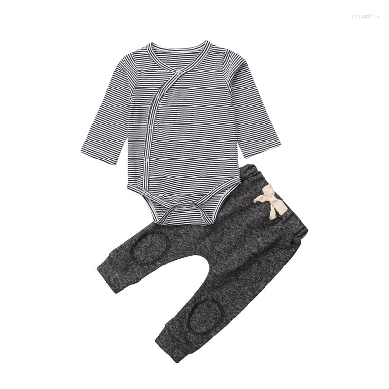 Clothing Sets 2 Pieces Baby Boys Stripe Cotton Long Sleeves Bodysuit Tops And Pants Fall Outfits Set Clothes Casual, Picture shown
Clothing Sets 2 Pieces Baby Boys Stripe Cotton Long Sleeves Bodysuit Tops And Pants Fall Outfits Set Clothes Casual, Picture shown