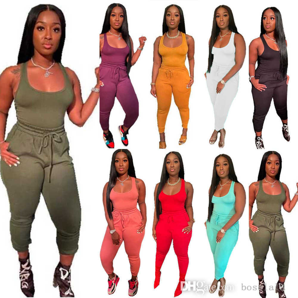 Retail Woman Tracksuits 2023 Summer 2 Piece Set Sexy Tank Top And Sweatpants Belt Tether Outfits Jogging Suit Plus Size Casual Clothing, Red
Retail Woman Tracksuits 2023 Summer 2 Piece Set Sexy Tank Top And Sweatpants Belt Tether Outfits Jogging Suit Plus Size Casual Clothing, Red