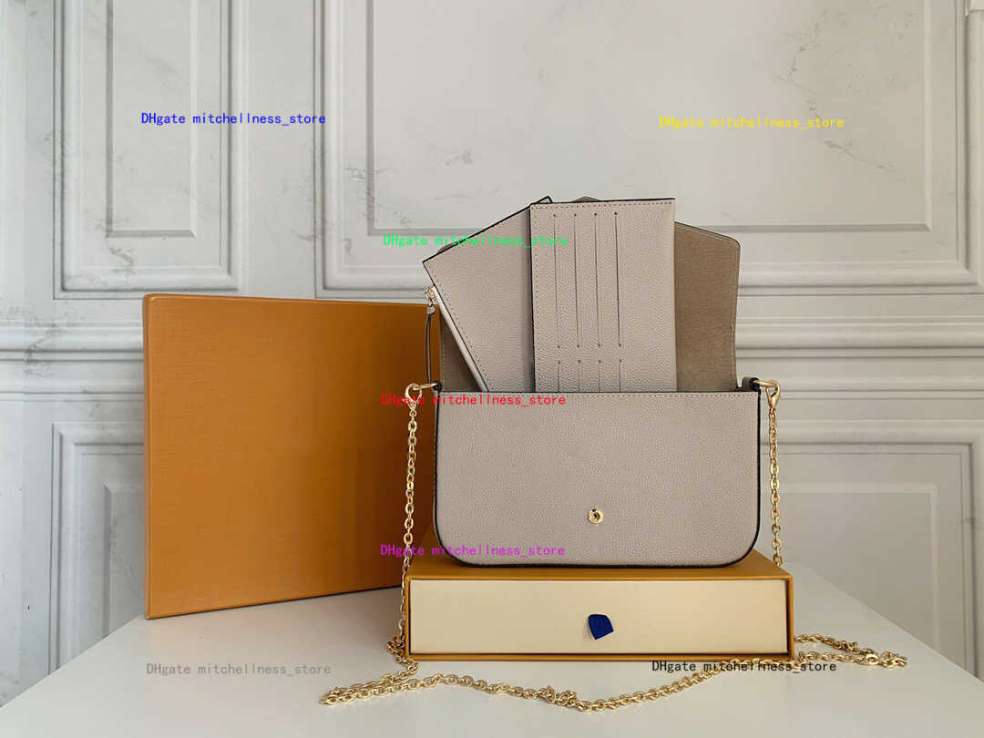 Luxurys Designers Bags Handbag Purse Monogrames Print Crossbody Bag Multi Pochette Felicie Chain Shoulder Bags Wallet With Box Dust Bag, Apricot#69977 monogrames
Luxurys Designers Bags Handbag Purse Monogrames Print Crossbody Bag Multi Pochette Felicie Chain Shoulder Bags Wallet With Box Dust Bag, Apricot#69977 monogrames