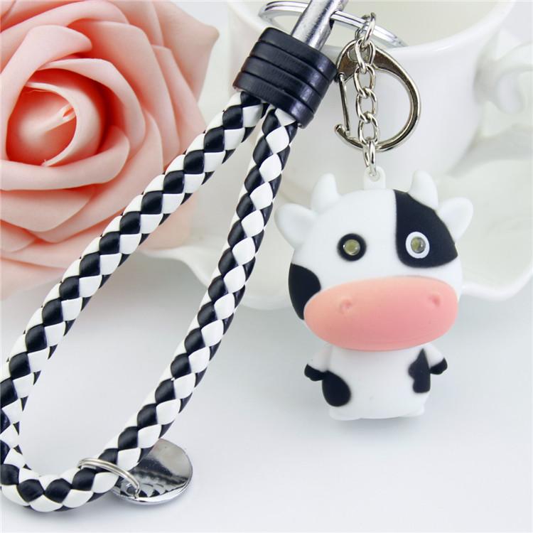 Keychains Wholesale LED Flashlights Sound Leather Animal Light Keyrings Diy Cow Toys Small Doll Cute Souvenir Gift For SaleKeychains
Keychains Wholesale LED Flashlights Sound Leather Animal Light Keyrings Diy Cow Toys Small Doll Cute Souvenir Gift For SaleKeychains