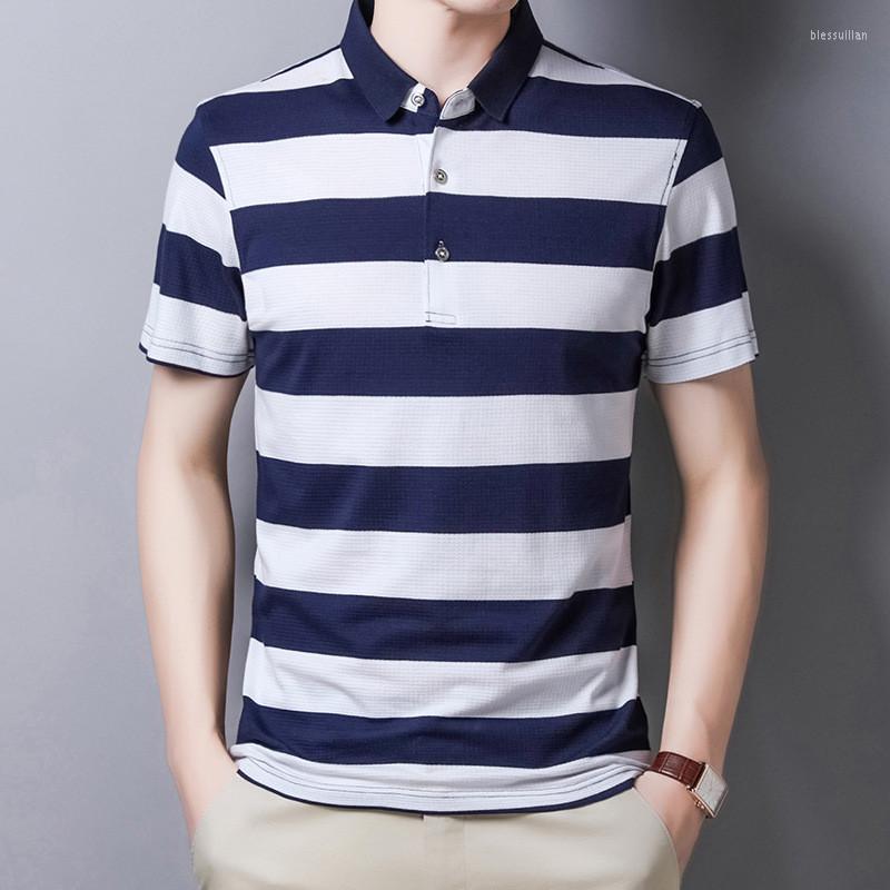 Men's Polos Ymwmhu Summer 2023 Brand Polo Shirt Men Casual Short Sleeve Striped Shirts For Breathable Plus Size Cotton, Blue
Men's Polos Ymwmhu Summer 2023 Brand Polo Shirt Men Casual Short Sleeve Striped Shirts For Breathable Plus Size Cotton, Blue