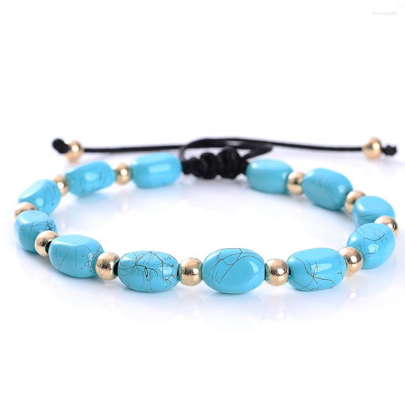 Strand Trendy Blue Green Oval Shape Beads Bracelets For Women Handcraft Black Rope Braided Fashion Bracelet Couple Jewelry Gifts
Strand Trendy Blue Green Oval Shape Beads Bracelets For Women Handcraft Black Rope Braided Fashion Bracelet Couple Jewelry Gifts