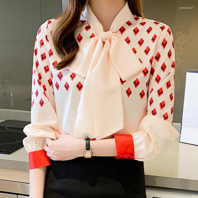 Women's Blouses Bowknot Satin Chiffon Shirt Autumn 2023 Print Tops Long-sleeved Korean Fashion Women Blouse Blusa Feminina, Ph
Women's Blouses Bowknot Satin Chiffon Shirt Autumn 2023 Print Tops Long-sleeved Korean Fashion Women Blouse Blusa Feminina, Ph