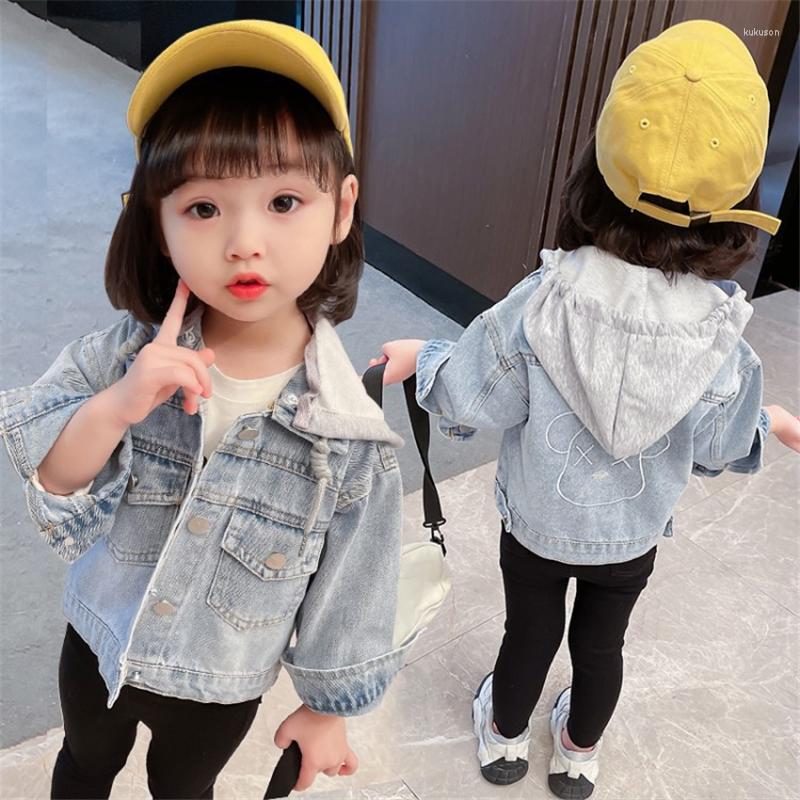 Jackets Hooded Jean Spring Autumn Coat Girls Kids Outerwear Teenage Top Children Clothes Costume Evening Party High Quality, Leggings
Jackets Hooded Jean Spring Autumn Coat Girls Kids Outerwear Teenage Top Children Clothes Costume Evening Party High Quality, Leggings