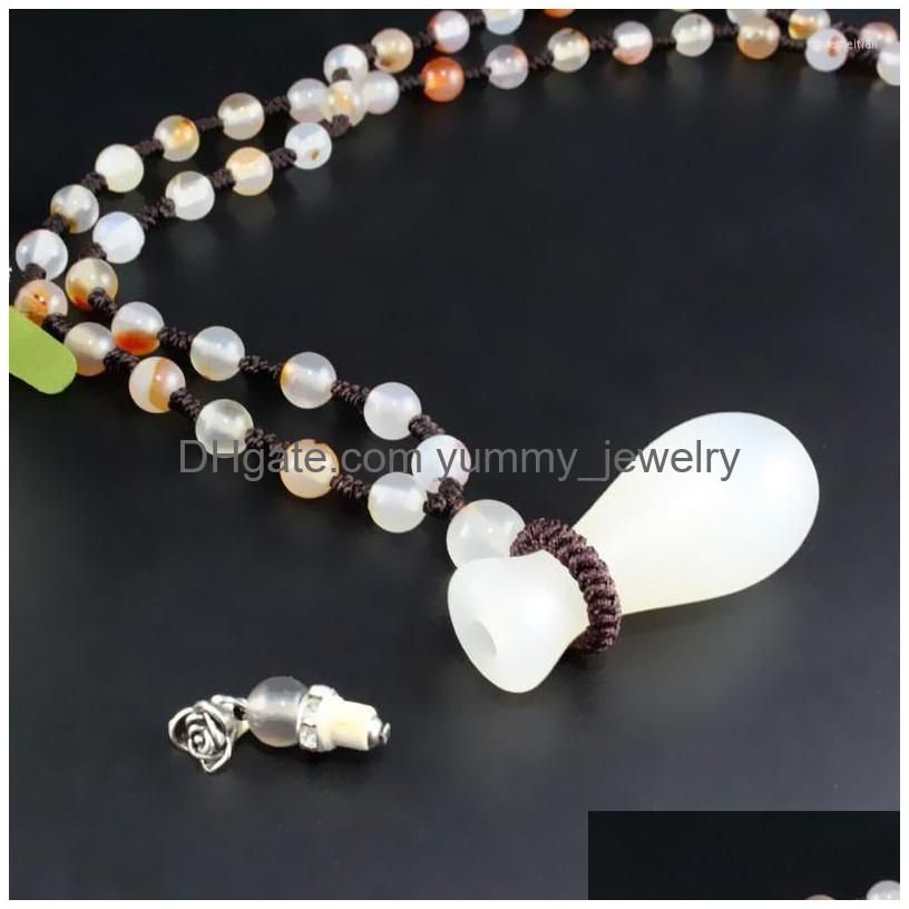 Pendant Necklaces 1Pc White Crystal Stone Essential Oil Diffuser Bottle Jewelry Per Necklace Drop Delivery Pendants Dhpxx
Pendant Necklaces 1Pc White Crystal Stone Essential Oil Diffuser Bottle Jewelry Per Necklace Drop Delivery Pendants Dhpxx