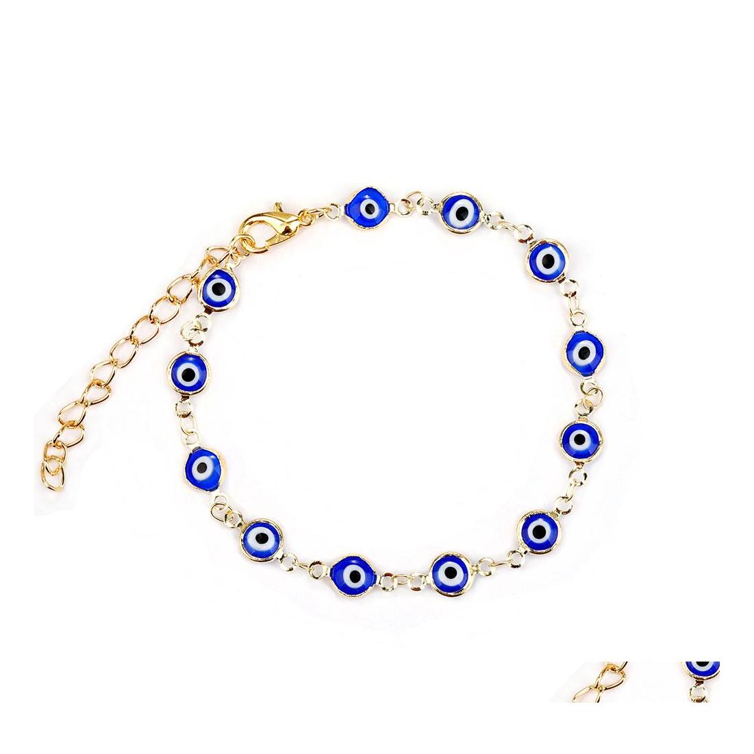 Link Chain Evil Blue Eye Bracelet Gold Plating Link Colorf Enamel Charm Bracelets Bangles For Women Mens Drop Delivery Jewelry Otaxy
Link Chain Evil Blue Eye Bracelet Gold Plating Link Colorf Enamel Charm Bracelets Bangles For Women Mens Drop Delivery Jewelry Otaxy