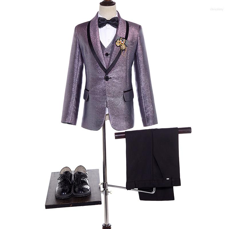 Men's Suits 2023 Spring Autumn Summer Children's Suit 3-Piece Flower Girl Wedding Party Show Royal Handsome Host Catwalk, Purple
Men's Suits 2023 Spring Autumn Summer Children's Suit 3-Piece Flower Girl Wedding Party Show Royal Handsome Host Catwalk, Purple