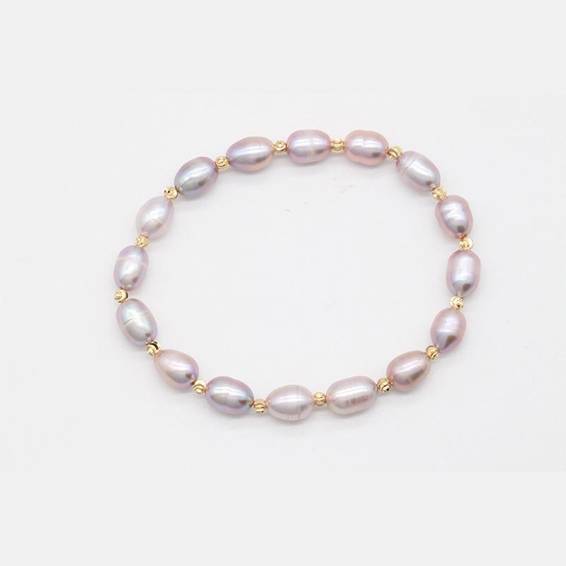 Beaded 78Mm Natural Freshwater Ctured Oval Pearl Bracelet Rice Shape Stretch Bangle Love Wish With Gold Plated Charm Drop Delivery J Dh8No
Beaded 78Mm Natural Freshwater Ctured Oval Pearl Bracelet Rice Shape Stretch Bangle Love Wish With Gold Plated Charm Drop Delivery J Dh8No