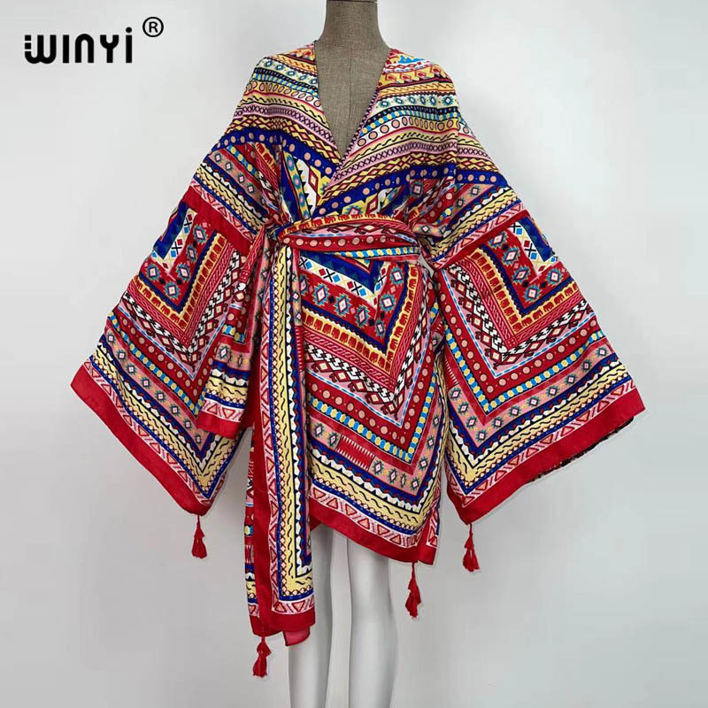 Casual Dresses WINYI America Summer Women Cardigan stitch robe Cocktail sexcy Boho Maxi African Holiday Batwing Sleeve Silk Robe 230203, 23
Casual Dresses WINYI America Summer Women Cardigan stitch robe Cocktail sexcy Boho Maxi African Holiday Batwing Sleeve Silk Robe 230203, 23