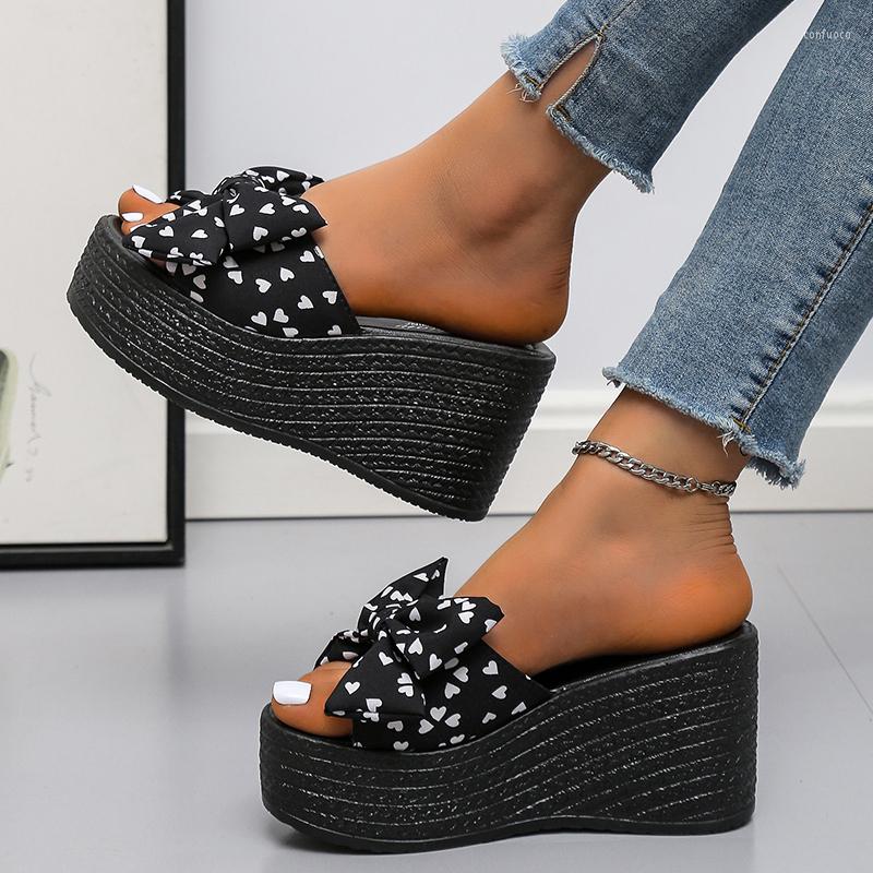 Slippers 2023 Women Sandals Platform Shoes Summer Bow Slipper Indoor Outdoor Beach Female For, Black
Slippers 2023 Women Sandals Platform Shoes Summer Bow Slipper Indoor Outdoor Beach Female For, Black