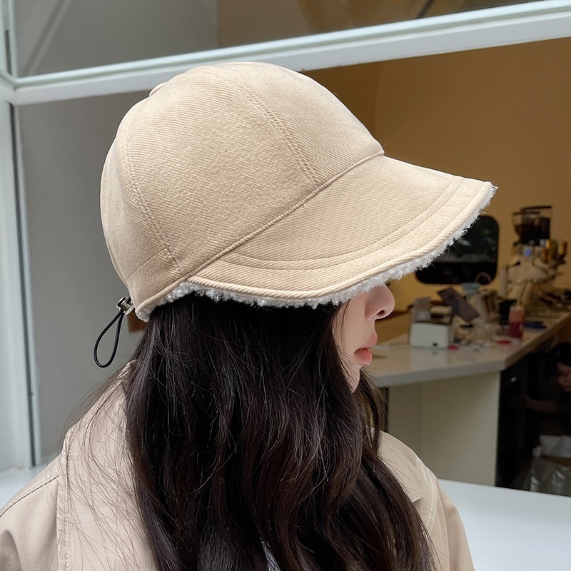Ball Caps Women Autumn Winter Warm Plush Fishermans Hat Korea Casual Allmatch Equestrian Outdoor Cycling Thickened Baseball Cap 230203, Thickening black
Ball Caps Women Autumn Winter Warm Plush Fishermans Hat Korea Casual Allmatch Equestrian Outdoor Cycling Thickened Baseball Cap 230203, Thickening black