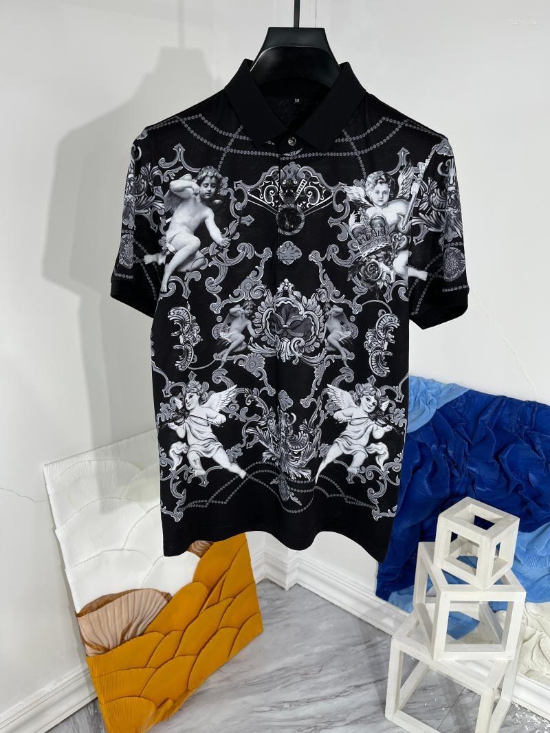 Men's Polos 2023 Spring Summer Brand Designer Print Men's High Quality Casual Polo Shirt Tops C996, Picture shown
Men's Polos 2023 Spring Summer Brand Designer Print Men's High Quality Casual Polo Shirt Tops C996, Picture shown