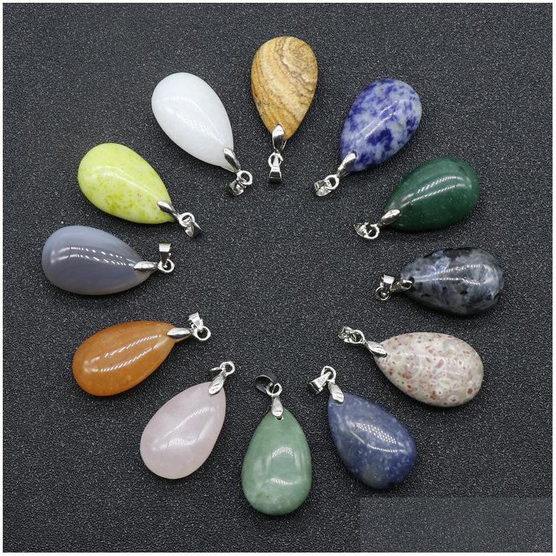 Pendant Necklaces Natural Stone Flat Waterdrop Shape Necklace Jade Quartz Healing Crystal Rope Chain Collar For Women Fashio Dhgarden Dhdvy
Pendant Necklaces Natural Stone Flat Waterdrop Shape Necklace Jade Quartz Healing Crystal Rope Chain Collar For Women Fashio Dhgarden Dhdvy