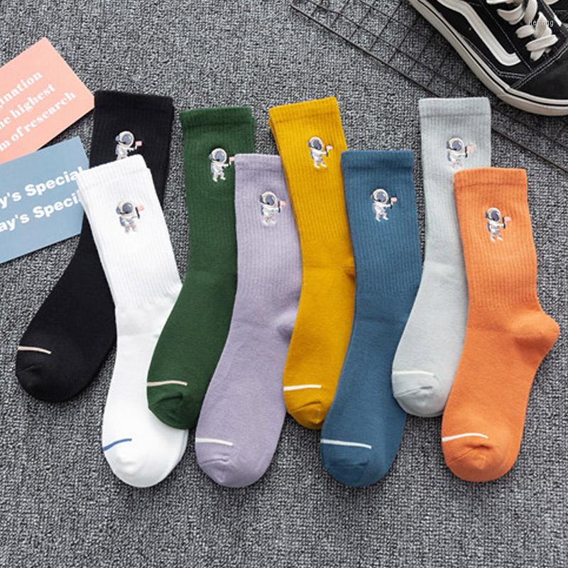 Women Socks 2023 Fashion Harajuku Spring And Autumn 2 Pairs Unisex Korea Fun Embroidered Astronaut Couple Happy Woman
Women Socks 2023 Fashion Harajuku Spring And Autumn 2 Pairs Unisex Korea Fun Embroidered Astronaut Couple Happy Woman