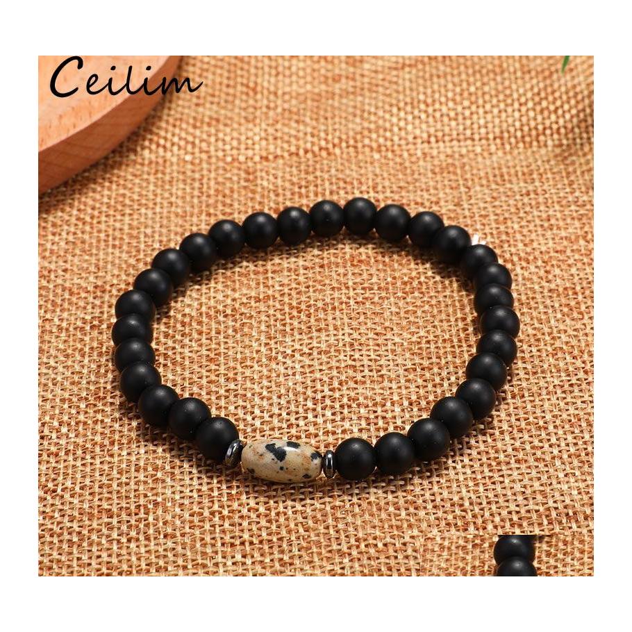 Beaded Strands Fashion Trendy Men Bracelet 6Mm Matte Smooth Simple Classic Bead Bracelets With Natural Stone For Women Party Jewelr Otzem
Beaded Strands Fashion Trendy Men Bracelet 6Mm Matte Smooth Simple Classic Bead Bracelets With Natural Stone For Women Party Jewelr Otzem
