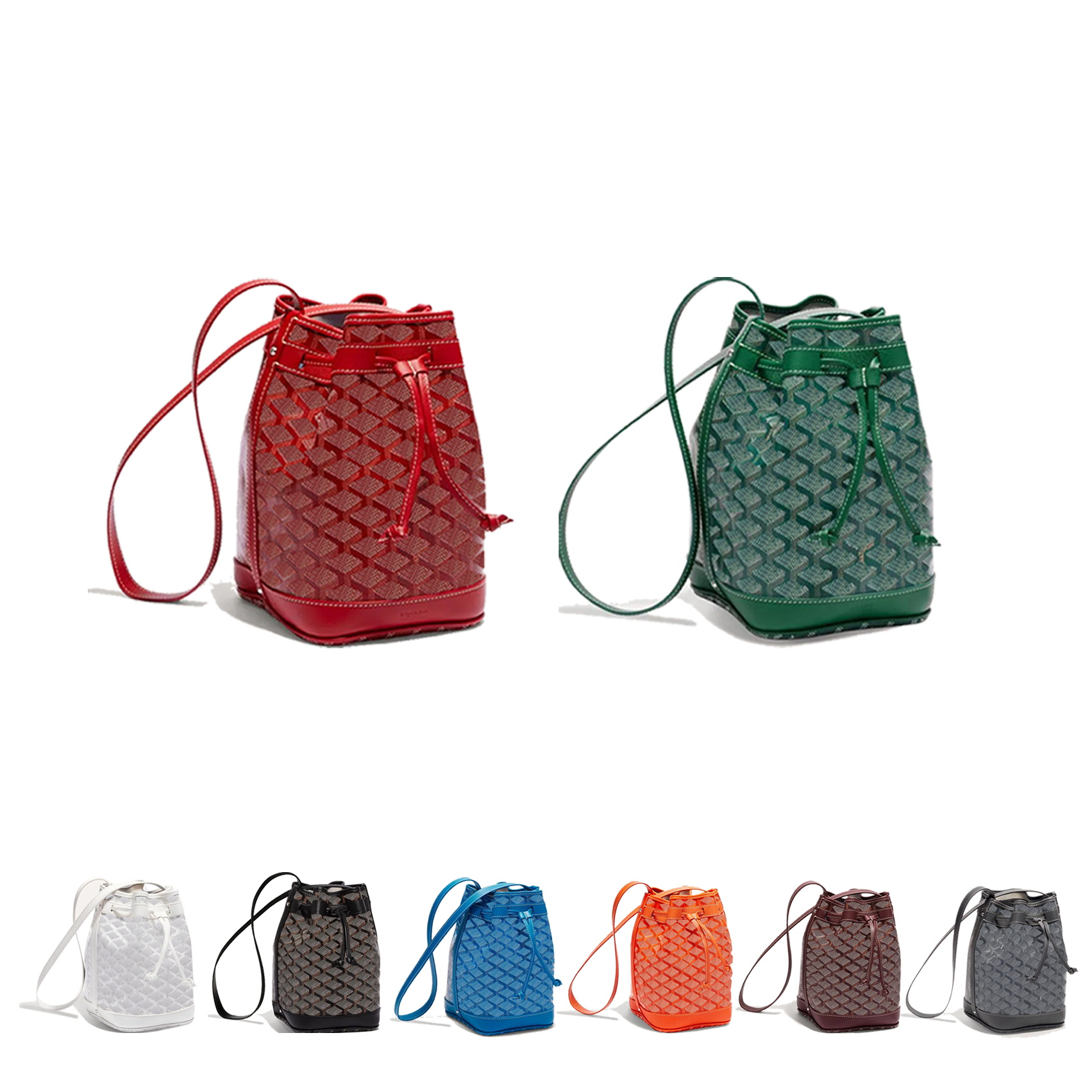 Fashion Drawstring bucket PETIT FLOT goya Clutch Bag Designers Genuine Leather Handbags tote Shoulder Purse mens Luxurys city famous large pochette travel bags, White
Fashion Drawstring bucket PETIT FLOT goya Clutch Bag Designers Genuine Leather Handbags tote Shoulder Purse mens Luxurys city famous large pochette travel bags, White