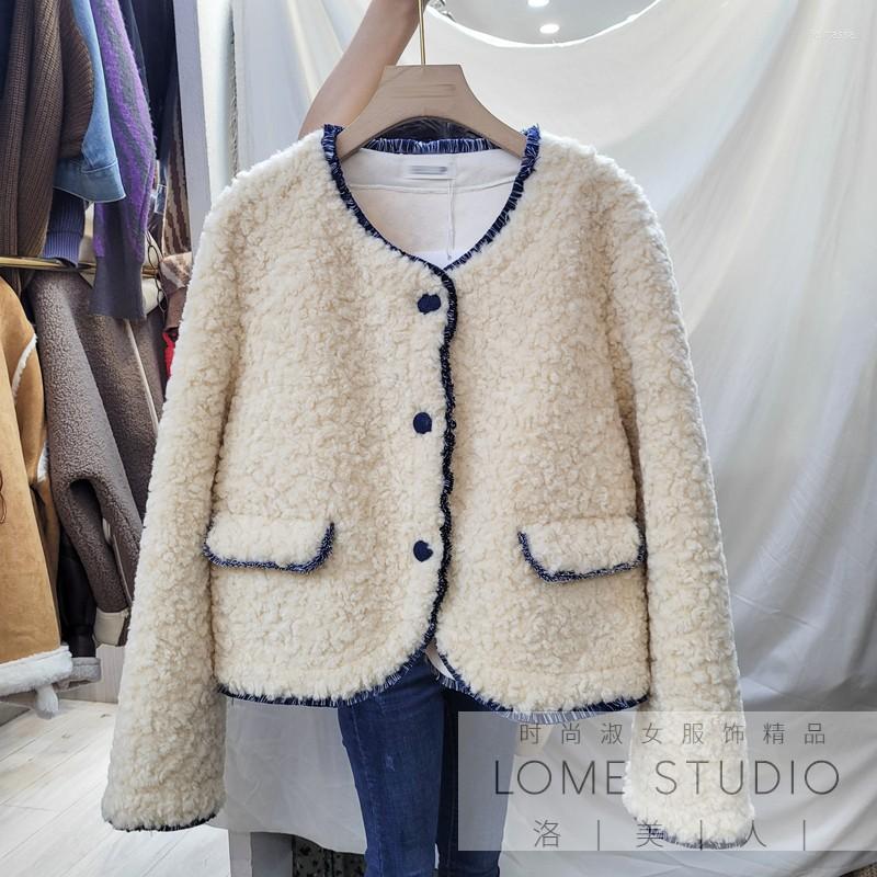 Women's Jackets 2023 Autumn Winter Lamb Wool Coat Female Loose Thin Thick Warm Small Temperament Plush Women Jacket, Khaki
Women's Jackets 2023 Autumn Winter Lamb Wool Coat Female Loose Thin Thick Warm Small Temperament Plush Women Jacket, Khaki