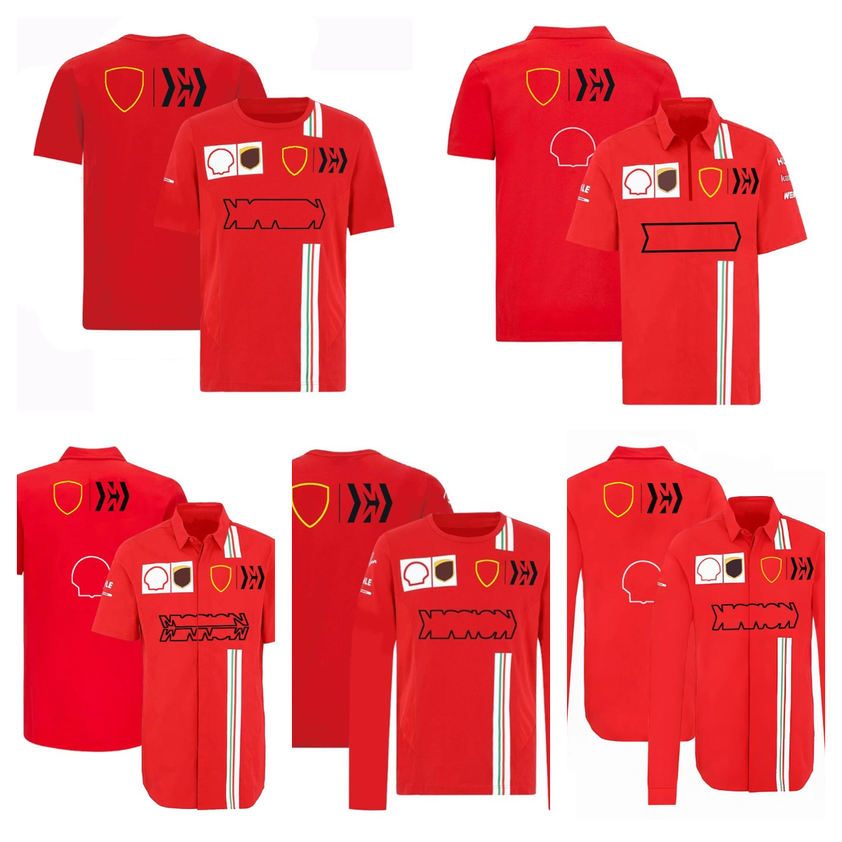 F1 Team Drivers' T-Shirt Men's and Women's Fans' Clothing Formula One Quick-drying Racing Clothing can be customized.
F1 Team Drivers' T-Shirt Men's and Women's Fans' Clothing Formula One Quick-drying Racing Clothing can be customized.