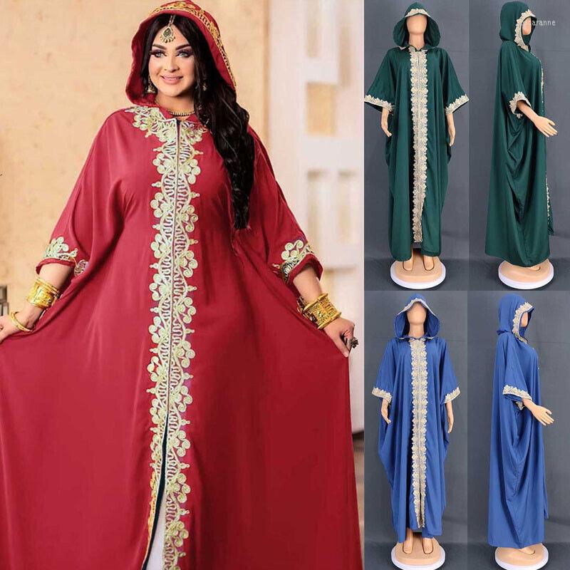 Ethnic Clothing Hooded Long Dress Dubai Women Muslim Abaya Islamic Kaftan Moroccan Jilbab Caftan Gown
Ethnic Clothing Hooded Long Dress Dubai Women Muslim Abaya Islamic Kaftan Moroccan Jilbab Caftan Gown