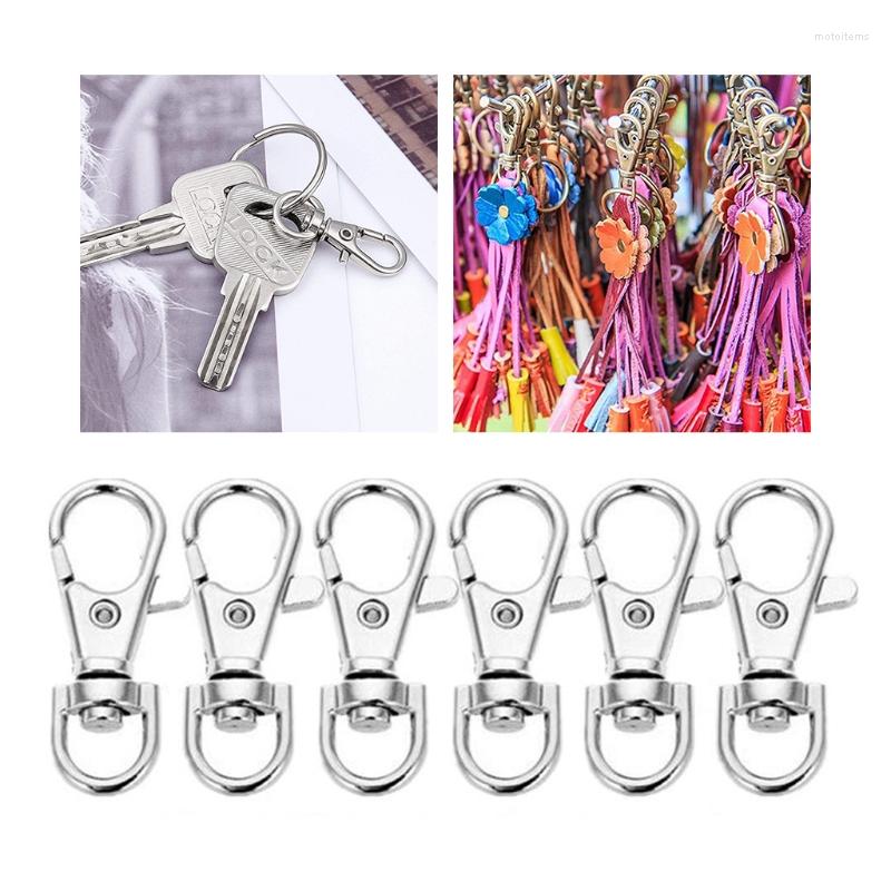Keychains Y55F Crafting 120 Pcs Key Rings Swivel Lobster Claw Clasps Making Accessories Fastener Hook Bracelets Gift For Family Friends
Keychains Y55F Crafting 120 Pcs Key Rings Swivel Lobster Claw Clasps Making Accessories Fastener Hook Bracelets Gift For Family Friends