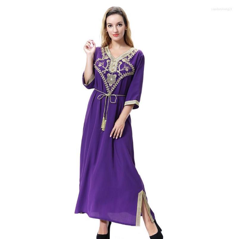 Ethnic Clothing Muslim Dresses Islamic Arabic Women Kaftan Dress Turkey Vestidos Largos Moroccan Evening Caftan Sukienki Wieczorowe
Ethnic Clothing Muslim Dresses Islamic Arabic Women Kaftan Dress Turkey Vestidos Largos Moroccan Evening Caftan Sukienki Wieczorowe