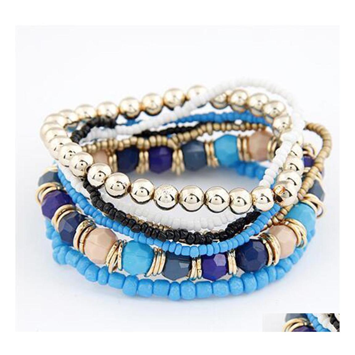 Charm Bracelets Fashion Women Mtilayer Beads Stretch Exquisite Bracelet Elegant Bangle Jewelry Drop Delivery Dhklu
Charm Bracelets Fashion Women Mtilayer Beads Stretch Exquisite Bracelet Elegant Bangle Jewelry Drop Delivery Dhklu
