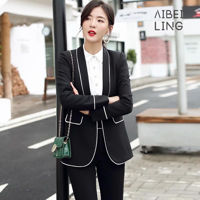 Women' Suits & Blazers Two Piece Suit Korean Autumn And Winter Style Office British Plaid, Black
Women' Suits & Blazers Two Piece Suit Korean Autumn And Winter Style Office British Plaid, Black