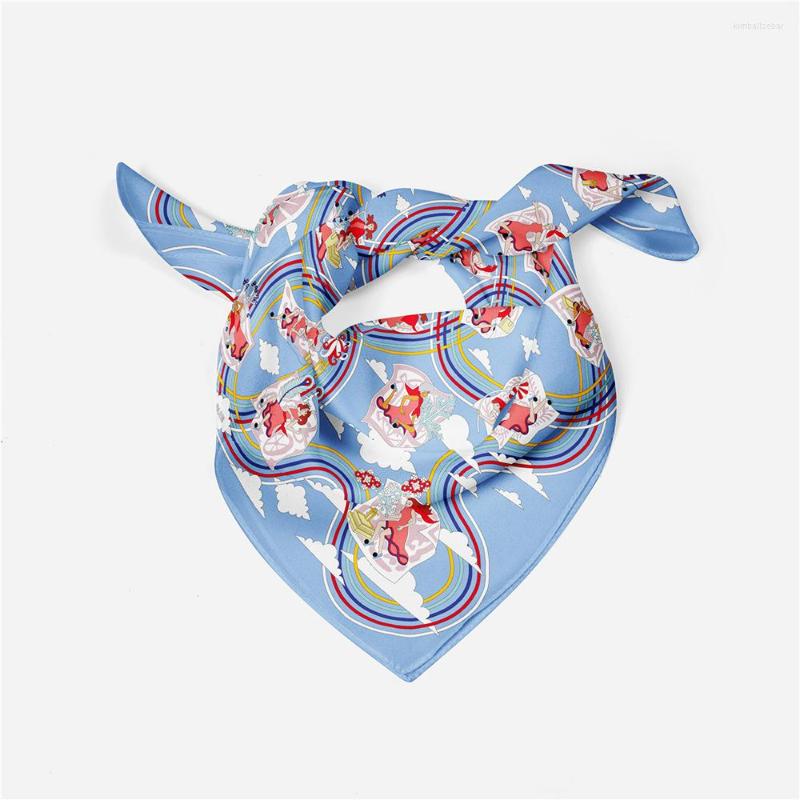 Scarves 53cm Fairy Tale On The Cloud Printed Women Silk Square Hijabs Luxury Designers Muslim Headband Neckerchief Ladies Shawl
Scarves 53cm Fairy Tale On The Cloud Printed Women Silk Square Hijabs Luxury Designers Muslim Headband Neckerchief Ladies Shawl