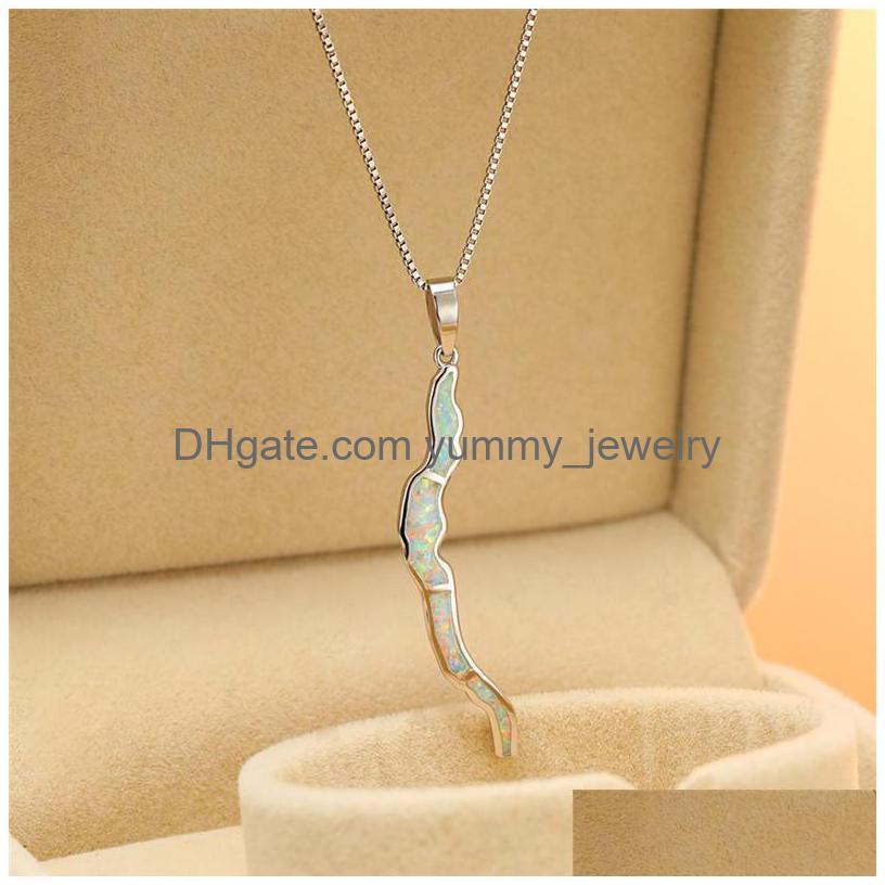 Pendant Necklaces Cute Female Blue Opal Necklace Charm Sier Color For Women Trendy Bridal Geometric Wedding Necklacependant Drop Del Dhd17
Pendant Necklaces Cute Female Blue Opal Necklace Charm Sier Color For Women Trendy Bridal Geometric Wedding Necklacependant Drop Del Dhd17
