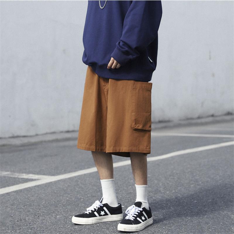 Men's Shorts Summer Men Fashion Retro Pocket Japanese Streetwear Hip-hop Loose Straight Mens Five-point Pants -3XLMen's, Brown
Men's Shorts Summer Men Fashion Retro Pocket Japanese Streetwear Hip-hop Loose Straight Mens Five-point Pants -3XLMen's, Brown
