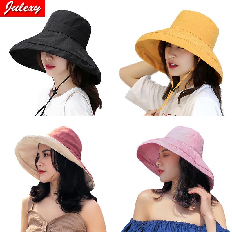 Wide Brim Hats The Spring And Summer Fisherman Hat Big Sunshade Cloth Foldable Double-sided Solid Color Sunscreen Basin, Black
Wide Brim Hats The Spring And Summer Fisherman Hat Big Sunshade Cloth Foldable Double-sided Solid Color Sunscreen Basin, Black